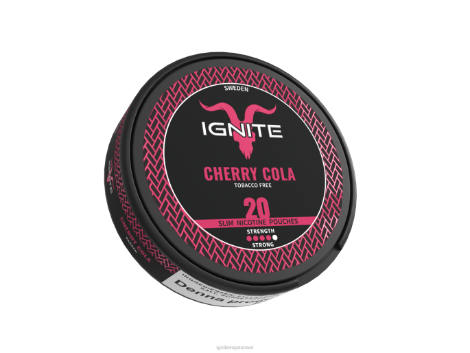IGNITE שקיות ניקוטין - Best IGNITE Vape Flavor X4T8169 קולה דובדבן