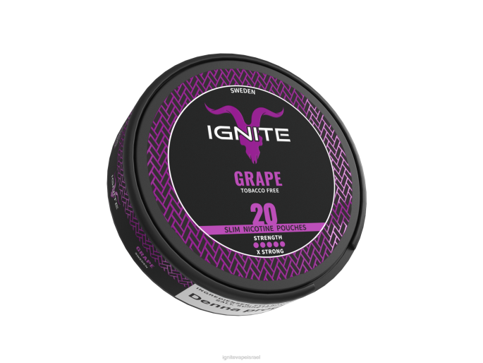 IGNITE שקיות ניקוטין - IGNITE Vape Price X4T8174 עַנָב