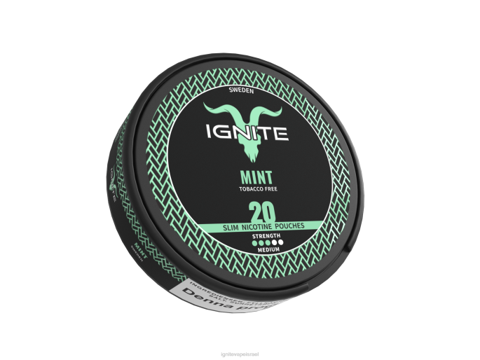 IGNITE שקיות ניקוטין - IGNITE Vape Reviews X4T8167 מנטה