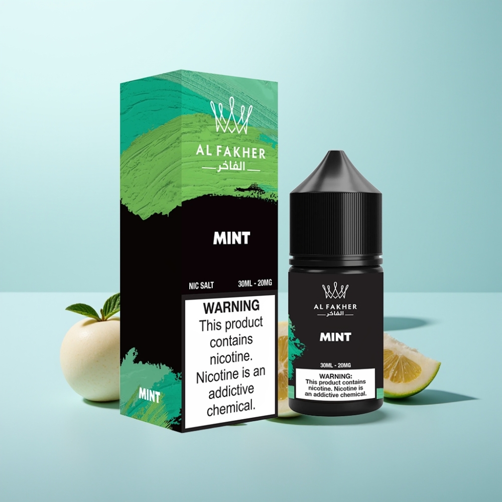 AL Fakher Nicotine Salt נוזל אלקטרוני 30ml 20MG נענע