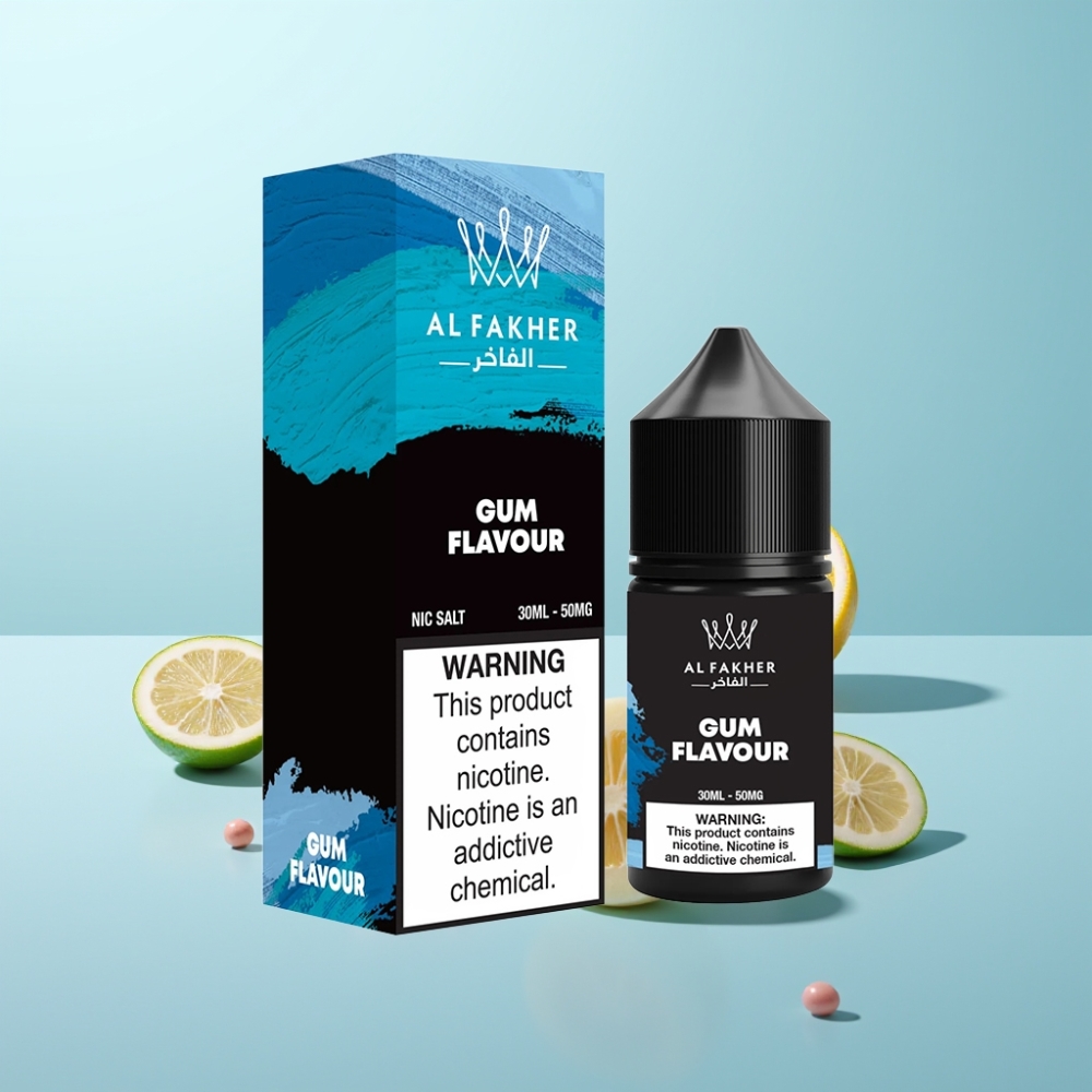 AL Fakher Nicotine Salt נוזל אלקטרוני 30ml 50MG מסטיק