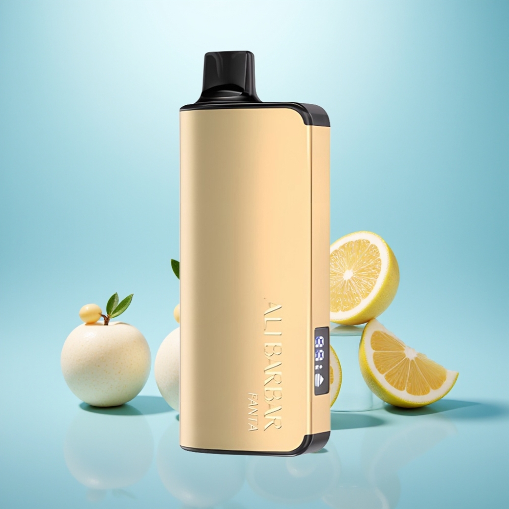 Alibarbar Ingot 9000 Puffs 22ml 2350mAh LED Fanta Vape חד פעמי