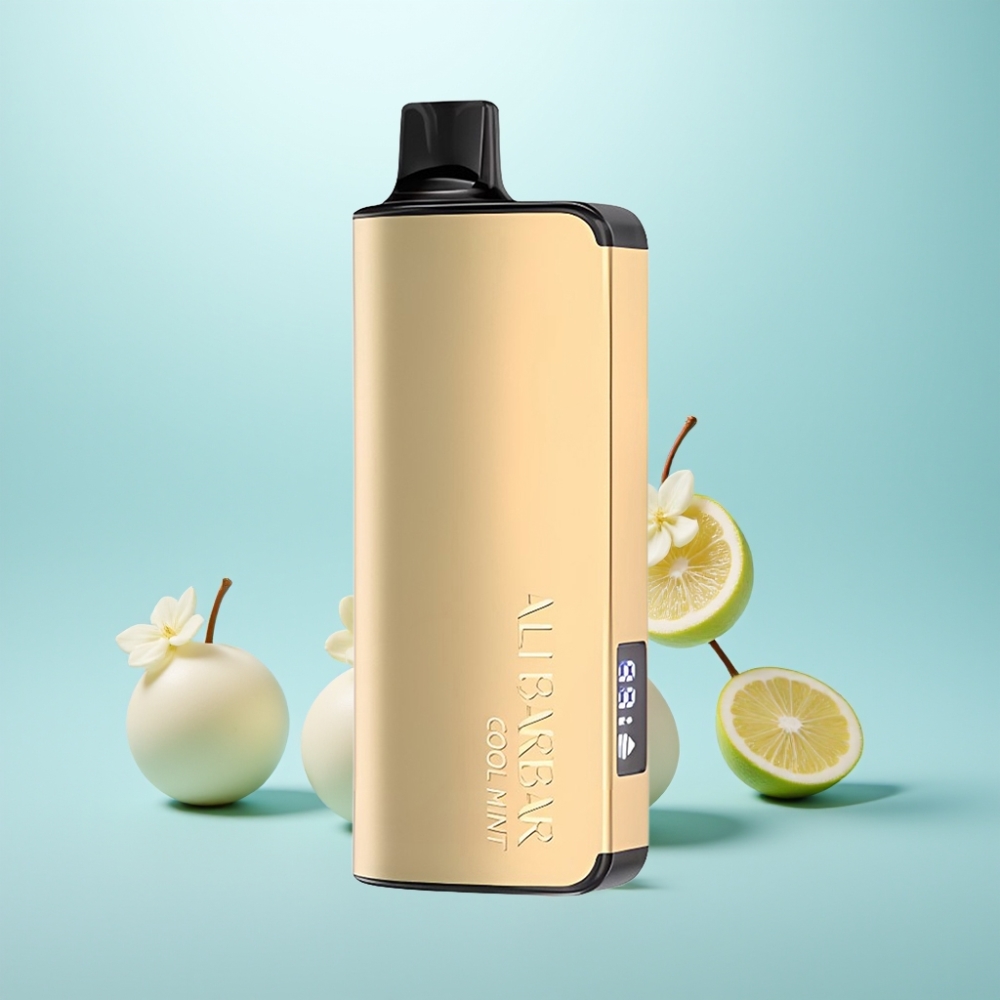 Alibarbar Ingot 9000 Puffs Vape חד פעמי 22ml 2350mAh Cool Mint