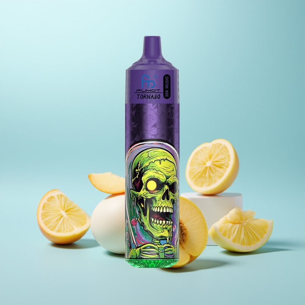 Fumot RandM Tornado 30000 Puffs 30mL 2%/5% אפרסק מנגו אננס