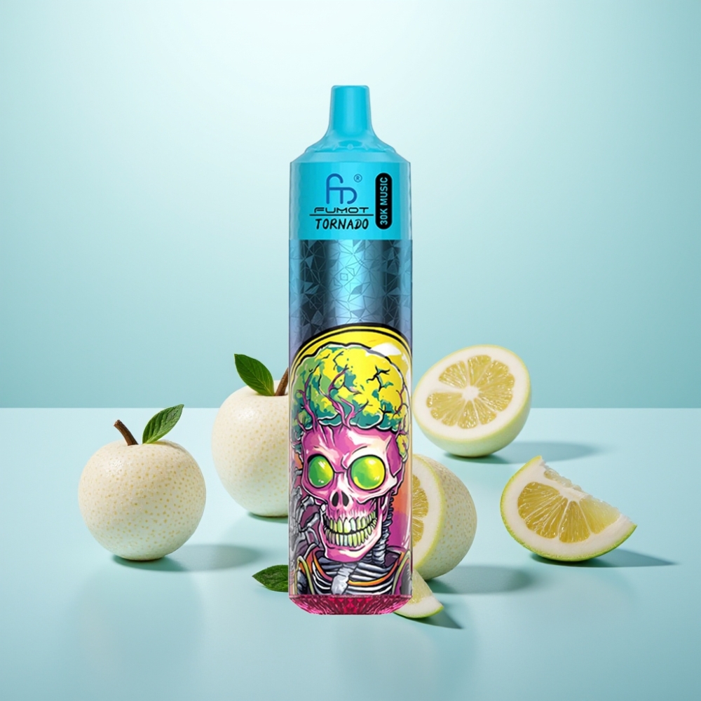 Fumot RandM Tornado 30000 Puffs 30mL 2%/5% Mint Ice 600mAh LED