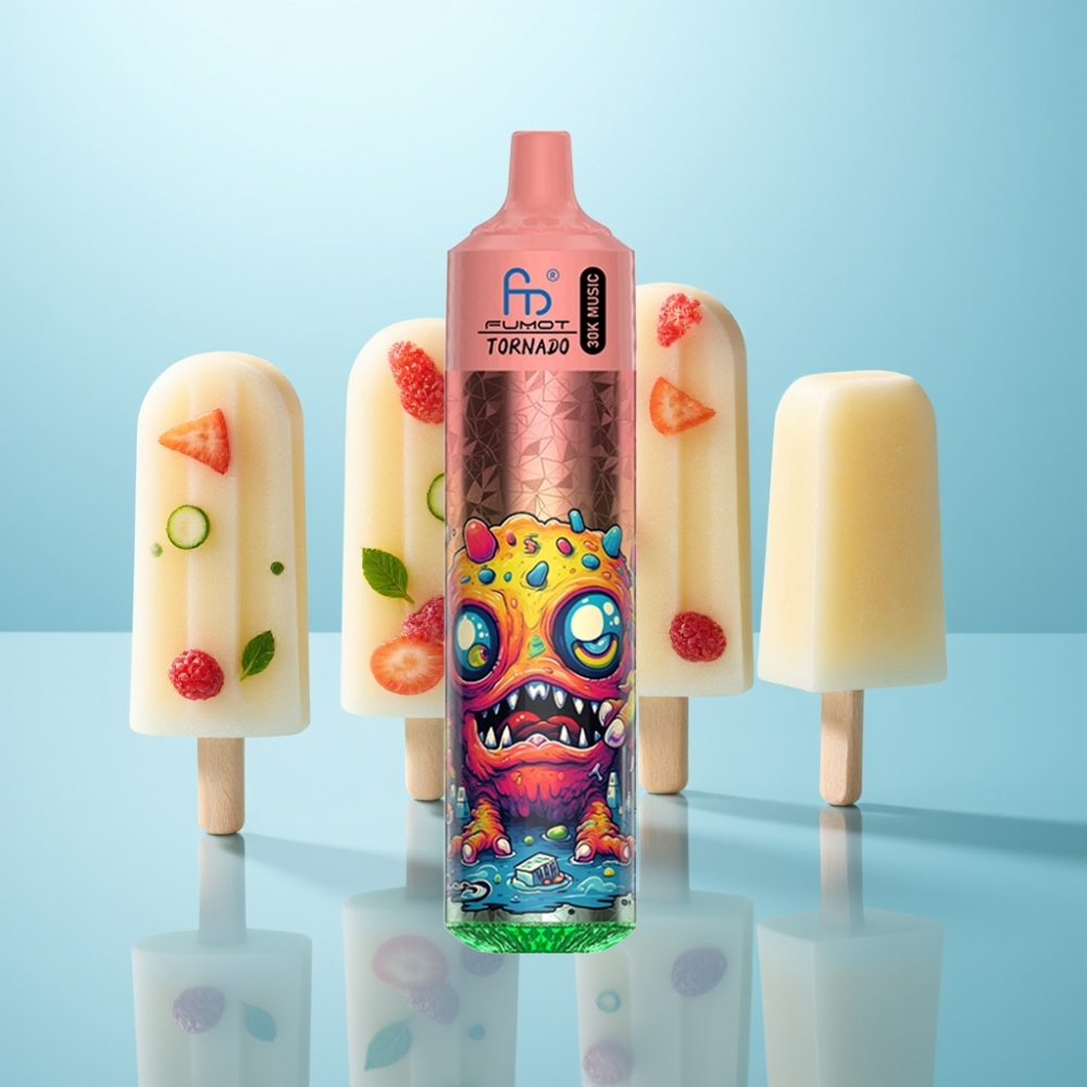 Fumot RandM Tornado 30000 Puffs 30mL 5% קרטיבים סוללה נטענת 600mAh