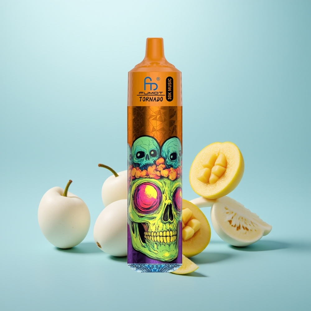 Fumot RandM Tornado 30000 Puffs 30mL 5% Triple Mango Mesh LED 600mAh