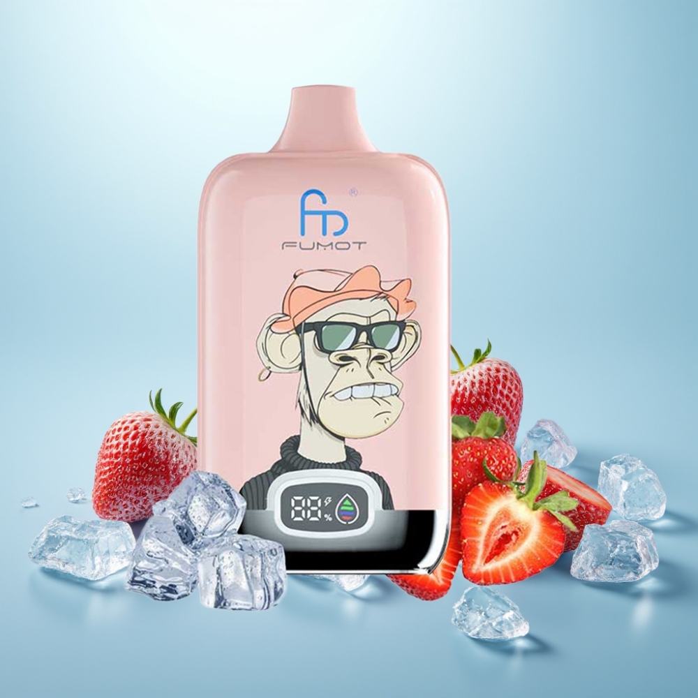 Fumot Tornado Digital Box 12000 Puffs Vape חד פעמי Tut Shel Anava Kerach 20ml Mesh Coil Type-C