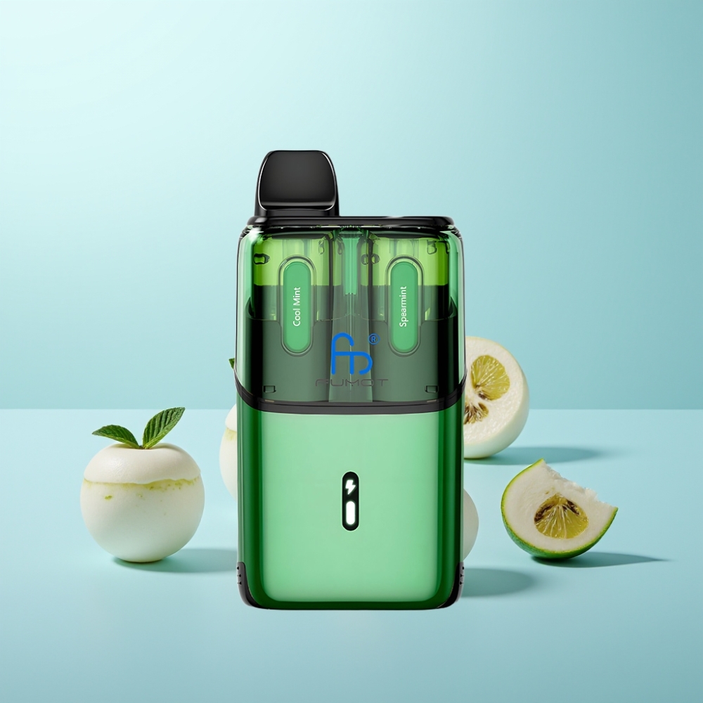 Fumot Ultra T32000 Vape חד פעמי 32000 Puffs 800mAh 24ml נענע קריר - נענע