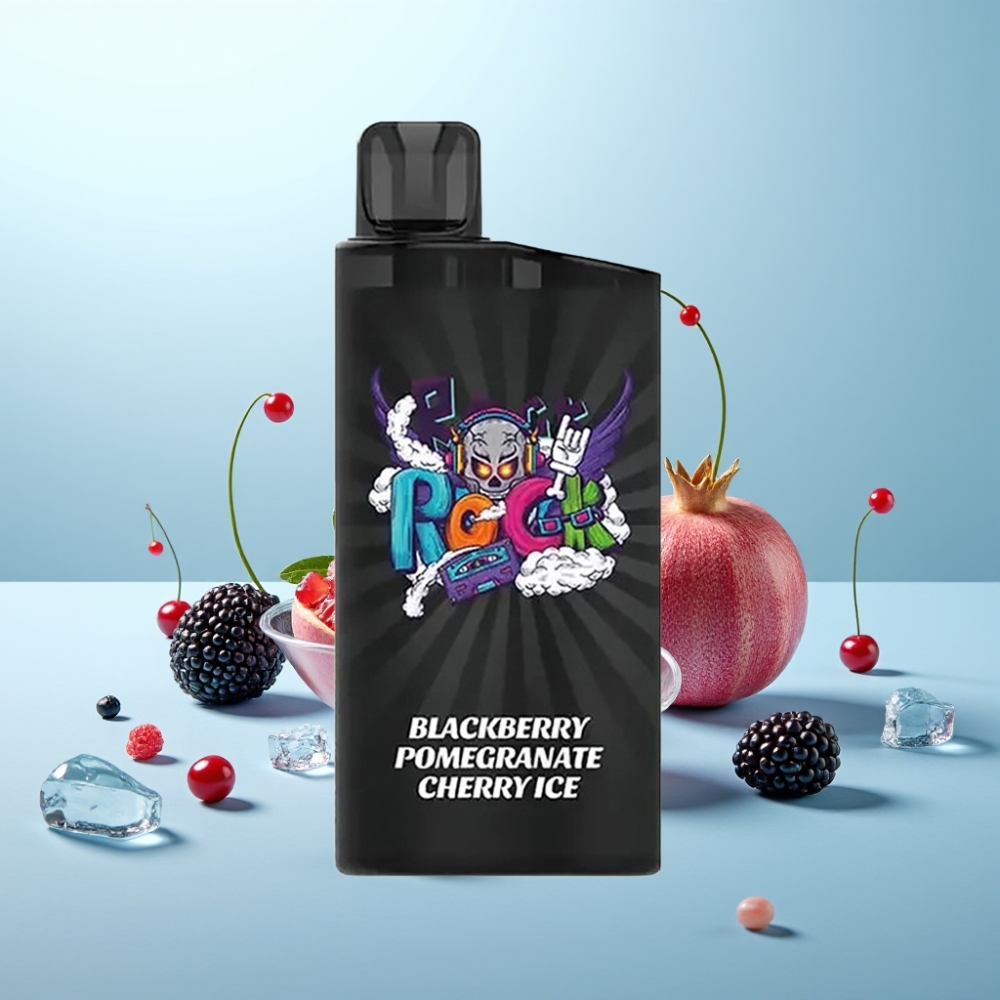 IGET Bar 3500 Puffs 1400 mAh 1.2 Ohm Mesh Blackberry Rimon Cherry Ice