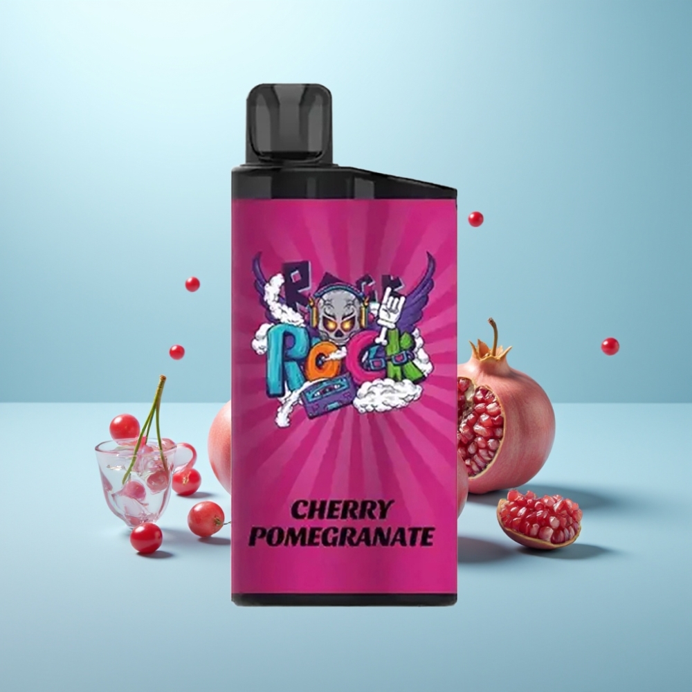 IGET Bar 3500 Puffs 1400mAh 1.2 Ohm Mesh דובדבן רימון