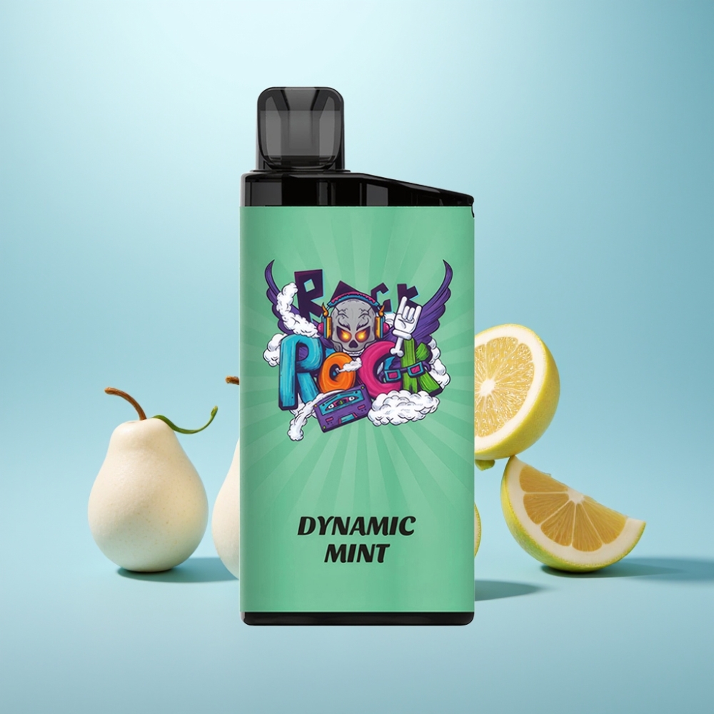 IGET Bar 3500 Puffs 1400mAh 1.2 Ohm Mesh Dynamic Mint Vape חד פעמי