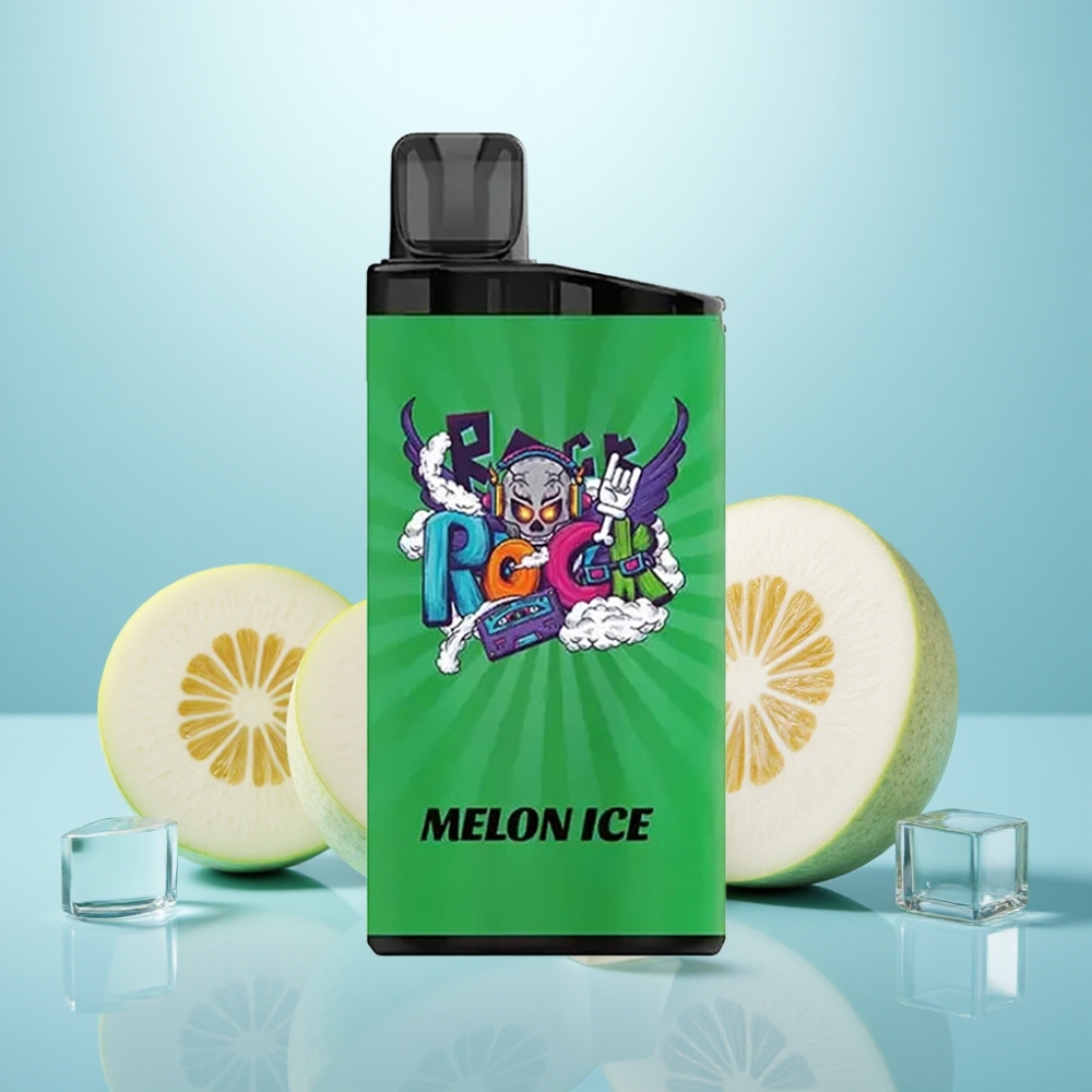 IGET Bar 3500 Puffs 1400mAh 1.2 Ohm Mesh Melon Ice Vape חד פעמי