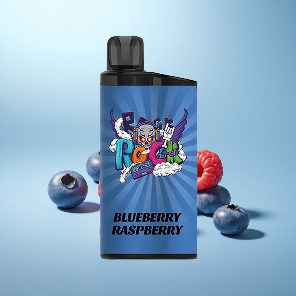 IGET Bar 3500 Puffs 1400mAh Blueberry Raspberry 1.2 Ohm Mesh Vape חד פעמי