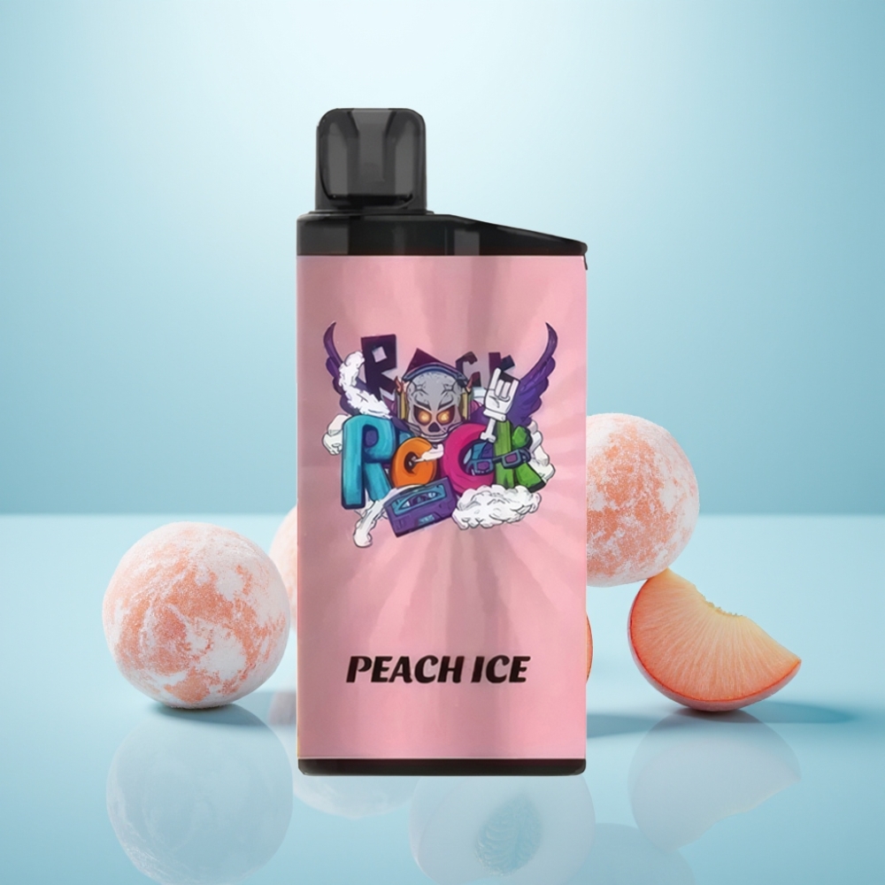 IGET Bar 3500 Puffs Vape חד פעמי אפרסק קרח עם סוללת 1400 mAh