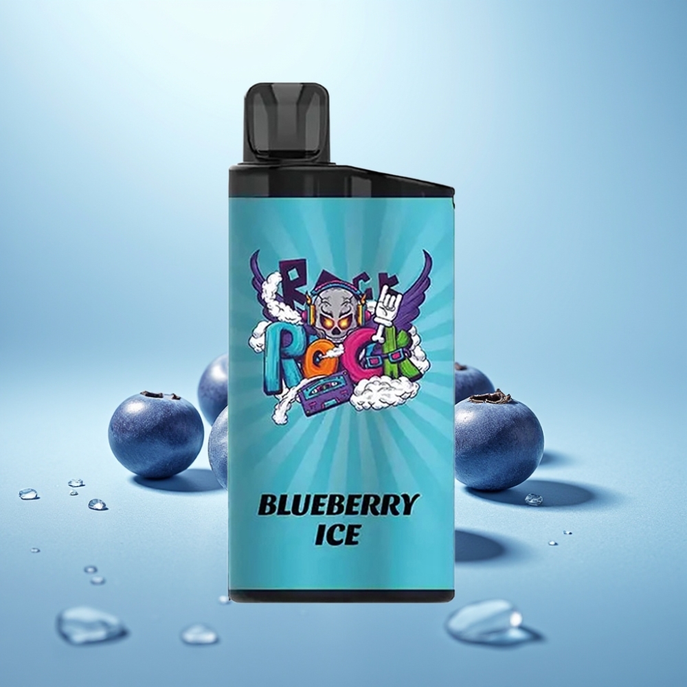 IGET Bar 3500 Puffs Vape חד פעמי 1400mAh 1.2 Ohm Mesh טבע אוכמניות קרח