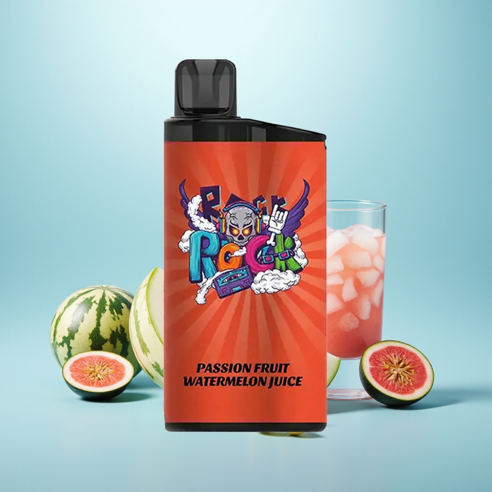 IGET Bar 3500 Puffs Vape חד פעמי 1400mAh 1.2 Ohm Mesh Passion Fruit Watermelon