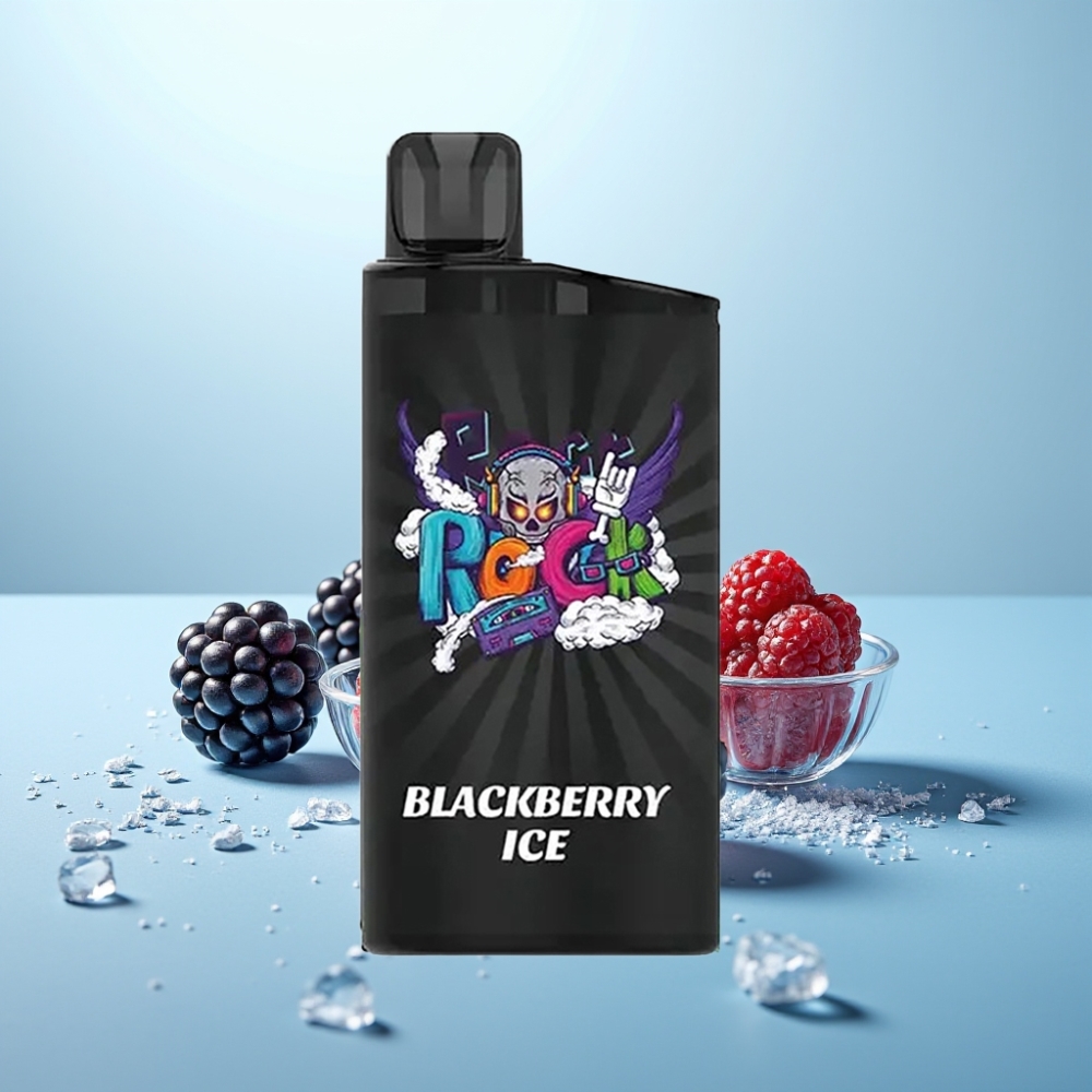 IGET Bar 3500 Puffs Vape חד פעמי 1.2 Ohm Mesh 1400mAh פטל שחור קרח