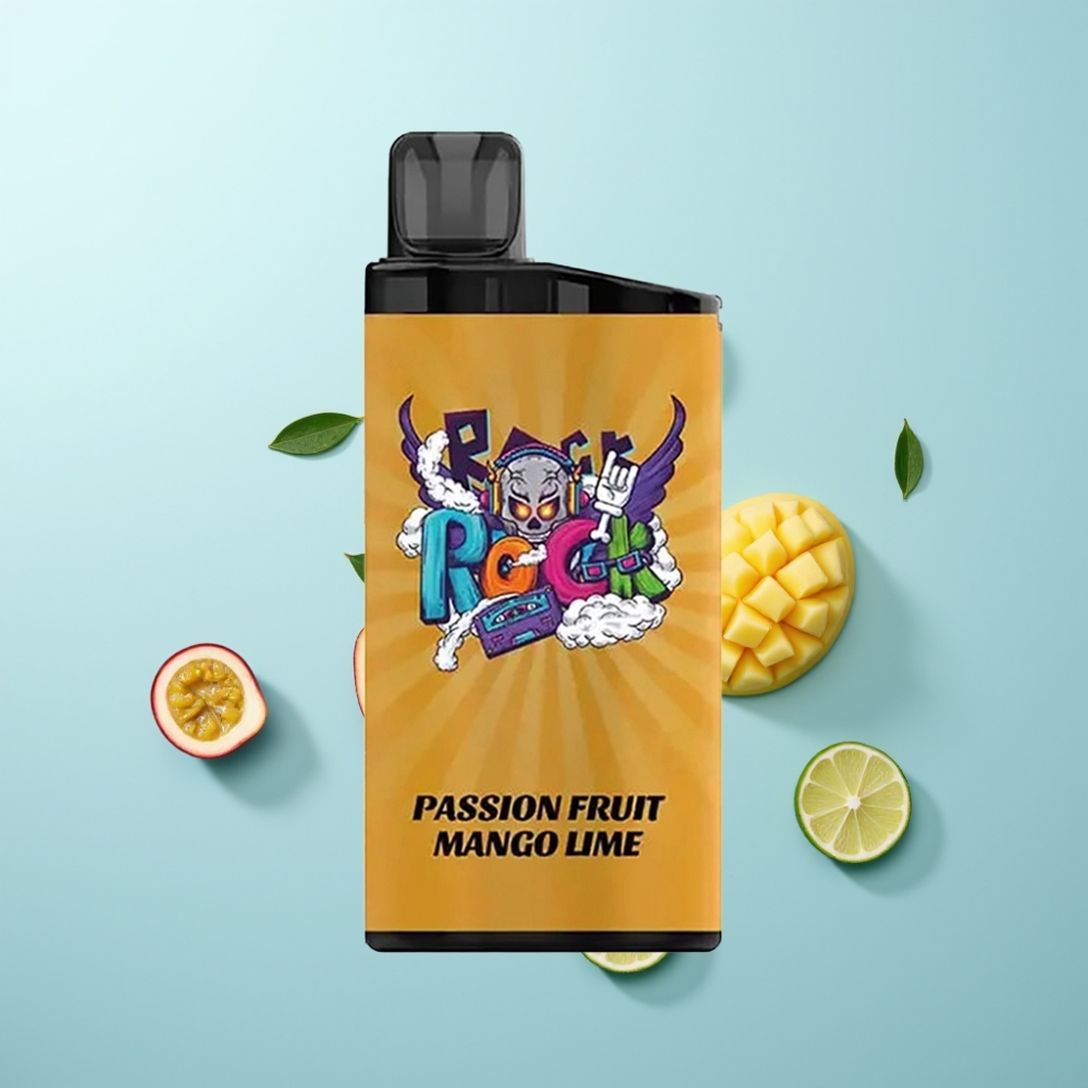 IGET Bar 3500 Puffs Vape חד פעמי 1.2 Ohm Mesh Coil 1400 mAh Passion Fruit Mango Lime
