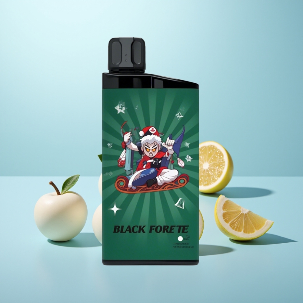 IGET Bar 3500 Puffs Vape חד פעמי יער שחור 1.2 Ohm Mesh Coil 1400mAh