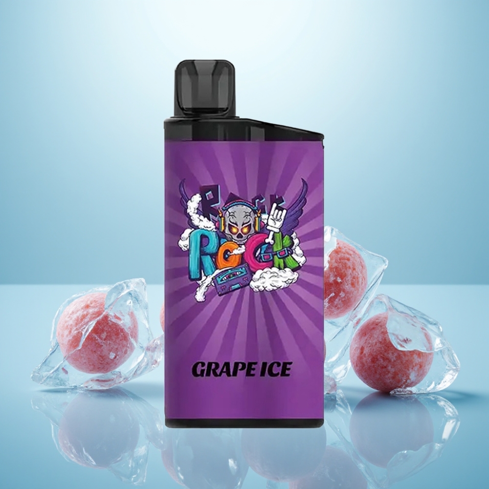 IGET Bar 3500 Puffs Vape חד פעמי ענבים קרים 1.2 Ohm Mesh Coil 1400mAh