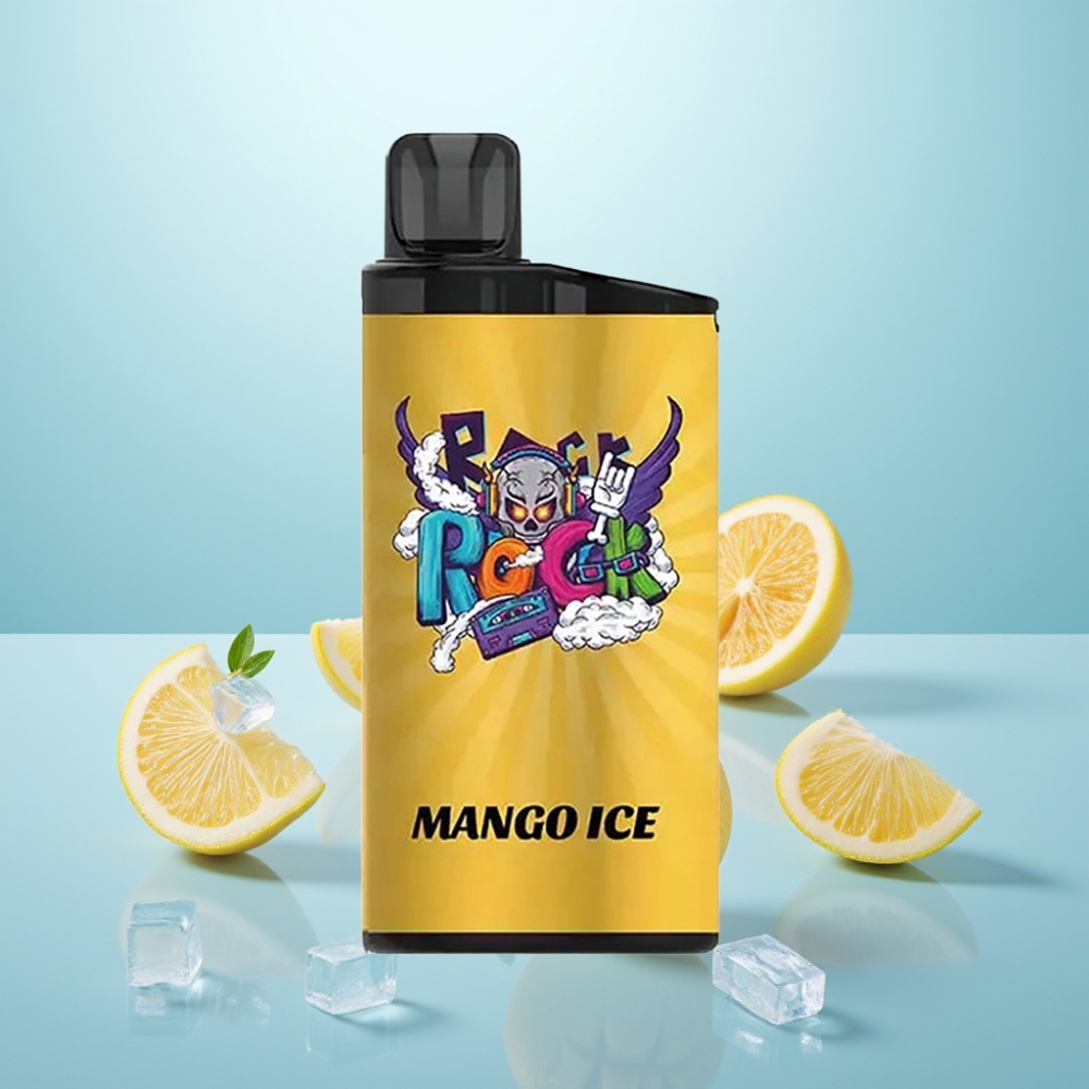 IGET Bar 3500 Puffs Vape חד פעמי Mango Ice 1.2 Ohm Mesh 1400mAh