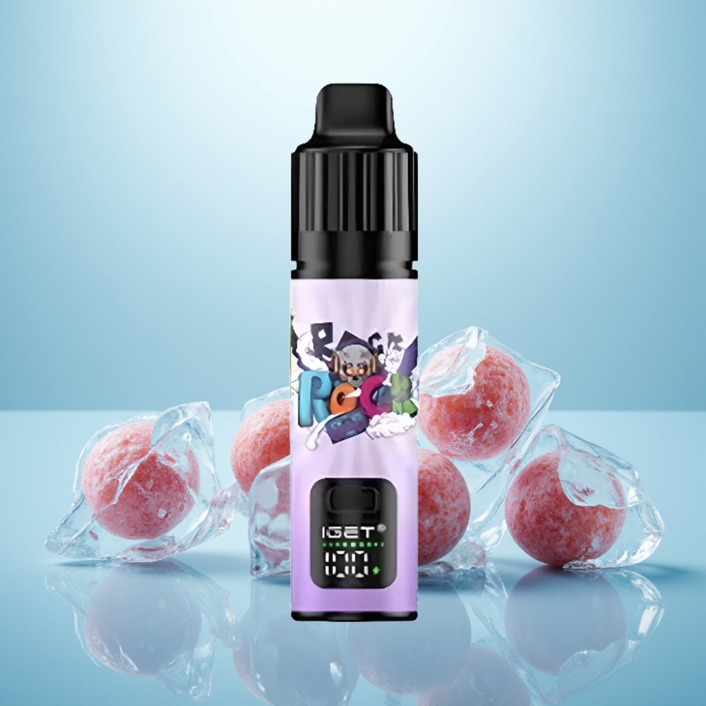 IGET BAR PLUS S3 POD 10000 Puffs 5% נִיקוֹטִין 18ml ענבים קרח Vape חד פעמי