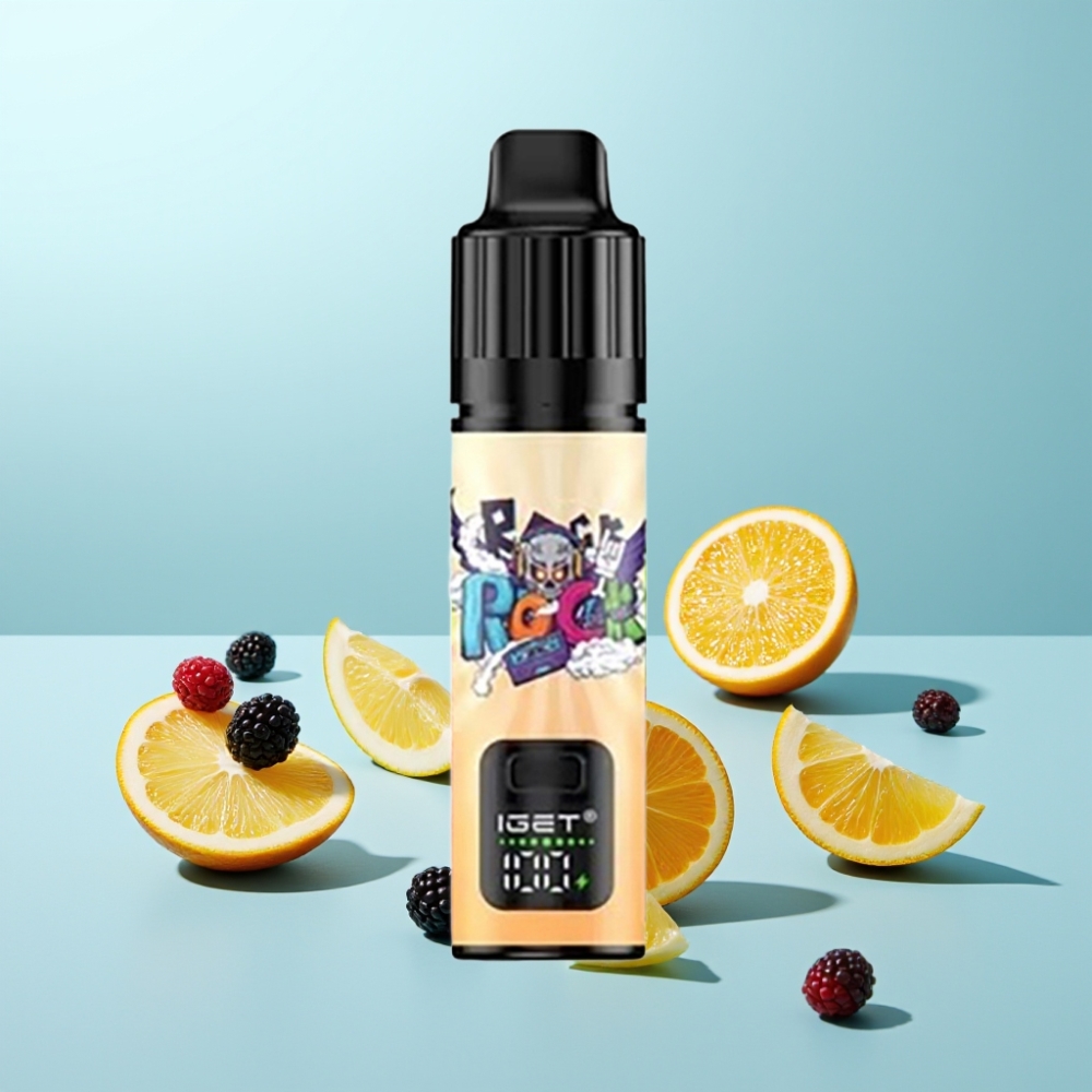 IGET BAR PLUS S3 POD 10000 Puffs 5% נִיקוֹטִין 18ml תפוח שח אננס תפוז Vape חד פעמי