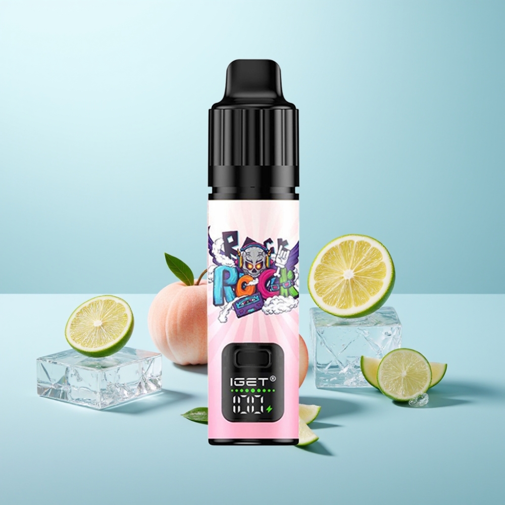 IGET BAR PLUS S3 POD 10000 Puffs 5% נִיקוֹטִין 18ml אפרסק ליצ'י ליים קרח Vape חד פעמי