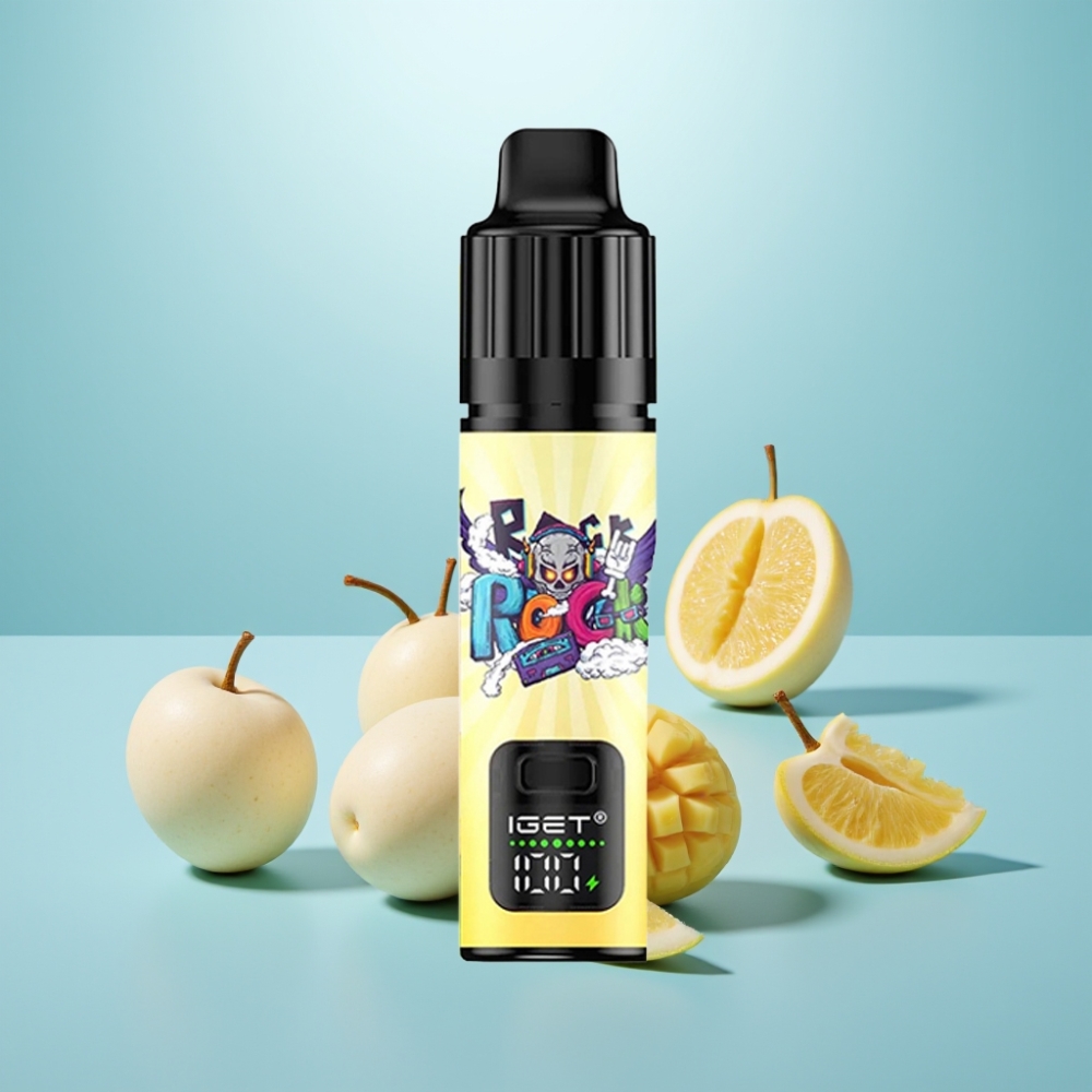 IGET BAR PLUS S3 POD 10000 Puffs Vape חד פעמי מנגו מפלצת 18ml 5% 950mAh