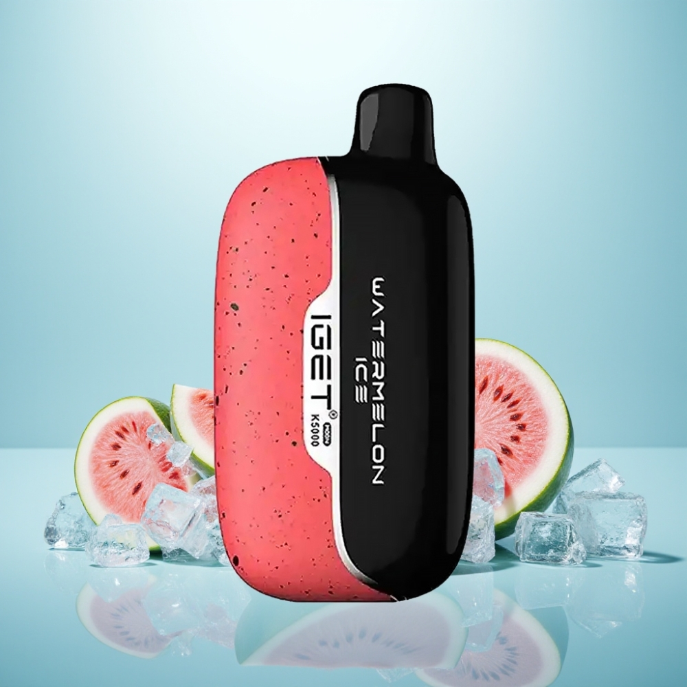 IGET Moon K5000 Puffs Vape חד פעמי אבטיח קר PC Mesh Coil 1.35 Ohm