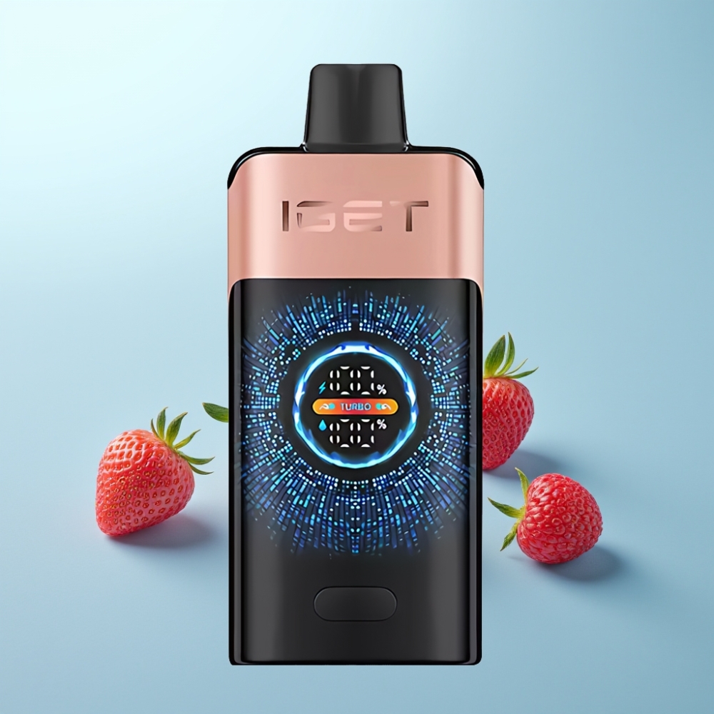 IGET ONE 12000 Puffs Vape חד פעמי Tut Ananas with 2700mAh Battery and Large Curved Color Screen