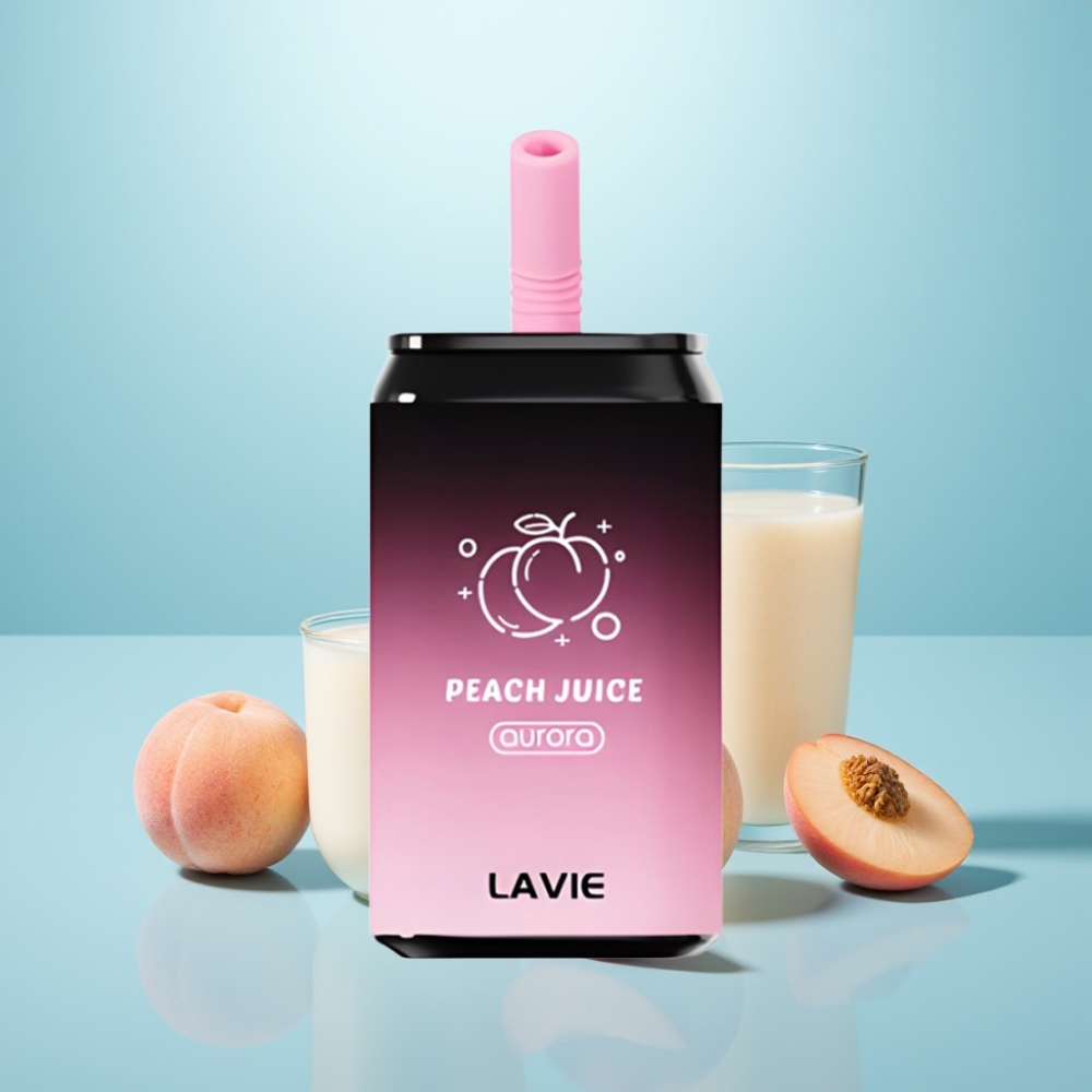 LAVIE Aurora 11000 Puffs Peach Juice Vape חד פעמי 22ML 650mAh Type C