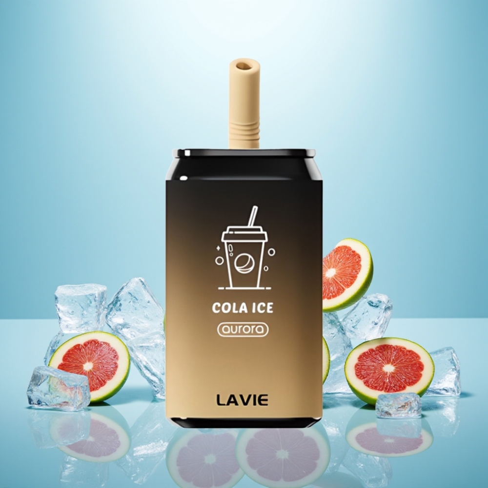 LAVIE Aurora 11000 Puffs Vape חד פעמי קולה קר (Cola Ice) 22ML 650mAh Type-C