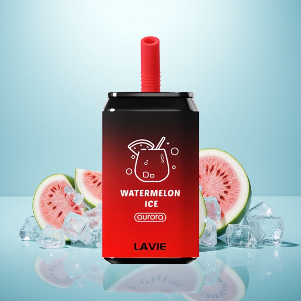 LAVIE Aurora 11000 Puffs Vape חד פעמי אבטיח קר Type C נטענת 22ML 5%