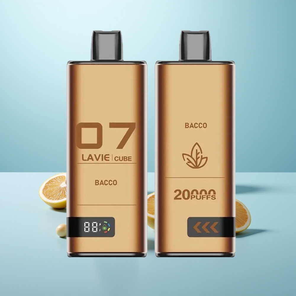 Lavie Cube 20000 Puffs Vape חד פעמי טבbacco Type C 600mAh 28ML