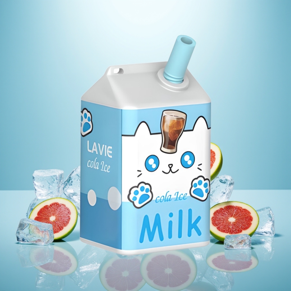 LAVIE Milk 7000 Puffs Vape חד פעמי קולה קרירה 16ML Type C 600mAh