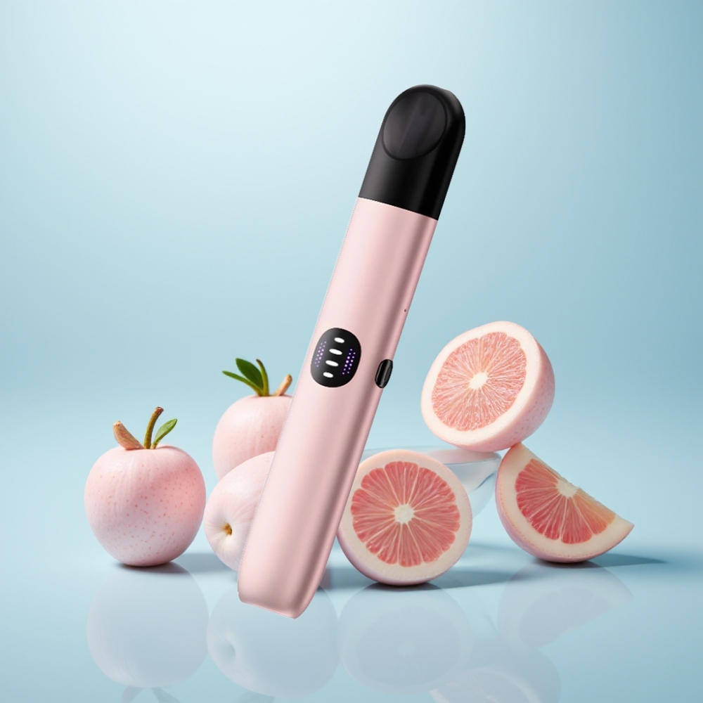 RELX Infinity 2 650 פועמות 1.9 מ"ל מטען USB Type-C ורוד