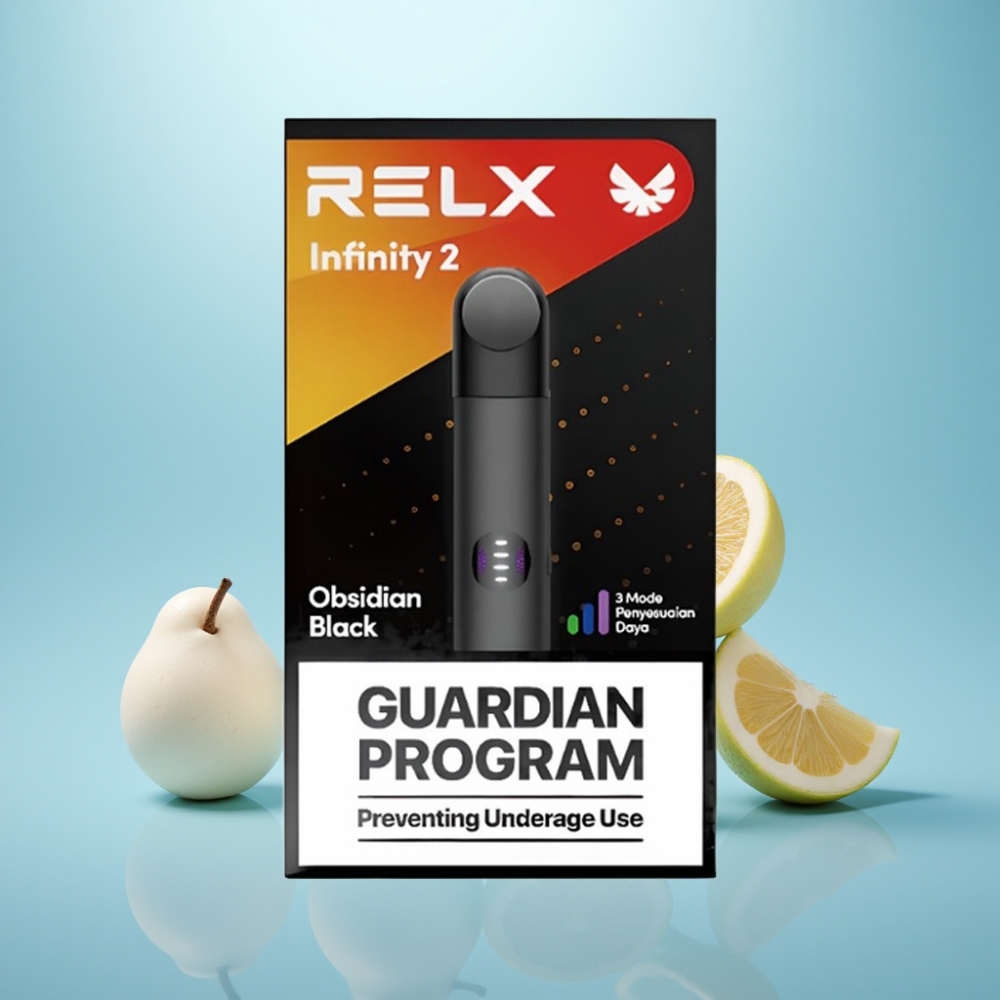 RELX Infinity 2 650 Puffs 1.9ml Darkasteroid Metallic USB-C Vape