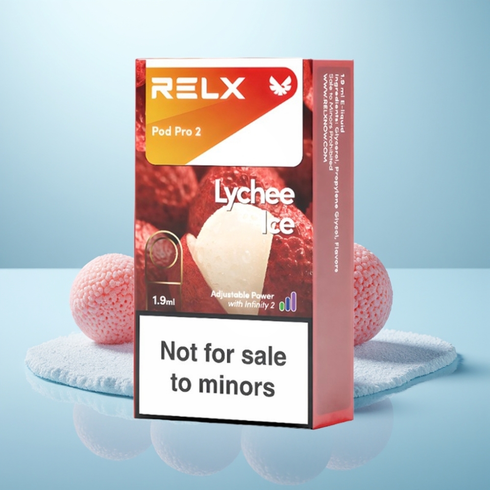 RELX Pod Pro 2 600 Puffs 1.9ml 0% נִיקוֹטִין ליצי קרח Eco/Smooth/Boost Mode
