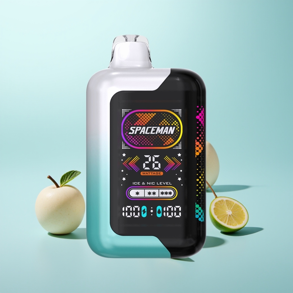 SMOK SPACEMAN SP40000 Zero נִיקוֹטִין Vape חד פעמי 20ml 1000mAh Fresh Mint
