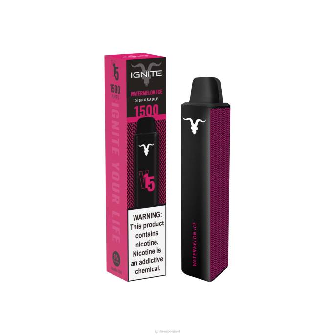 IGNITE V15 עט vape - IGNITE Vape Reviews X4T8117 קרח אבטיח