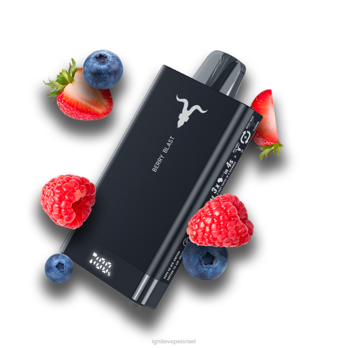 IGNITE V150 עט vape - IGNITE Vape Flavors X4T88 פיצוץ ברי
