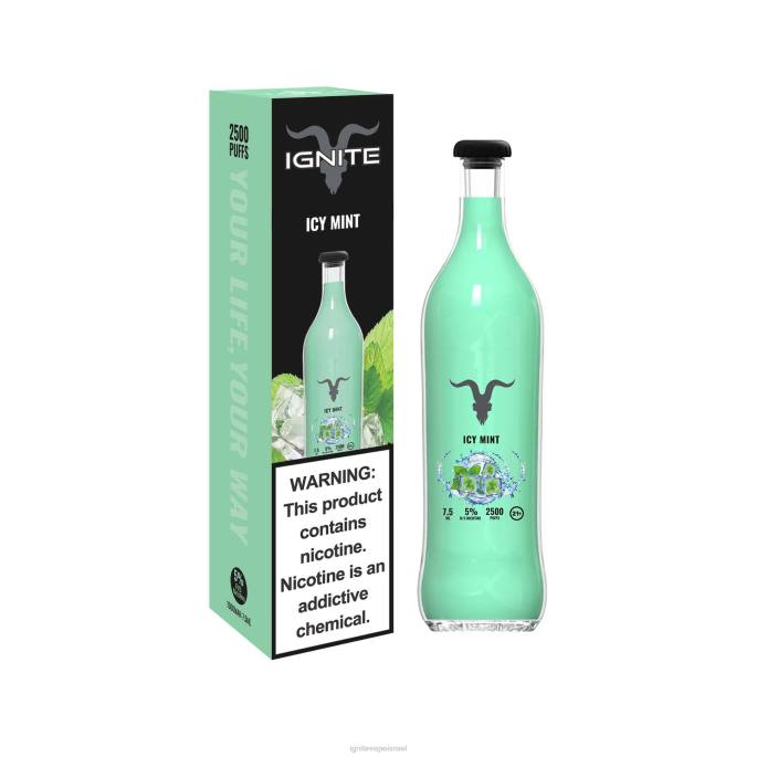 IGNITE V25 עט vape - IGNITE Vape Price X4T814 מנטה קפואה
