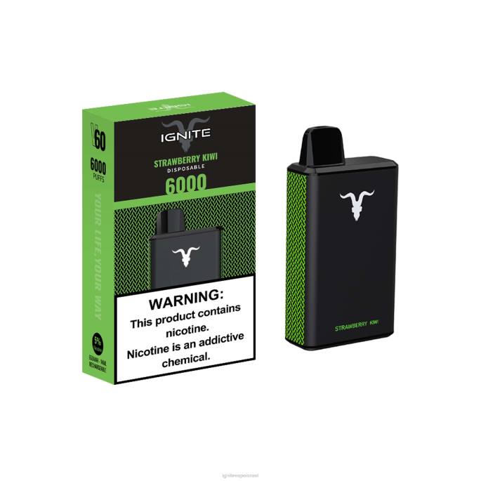 IGNITE V60 עט vape - IGNITE Vape Reviews X4T837 קיווי תות