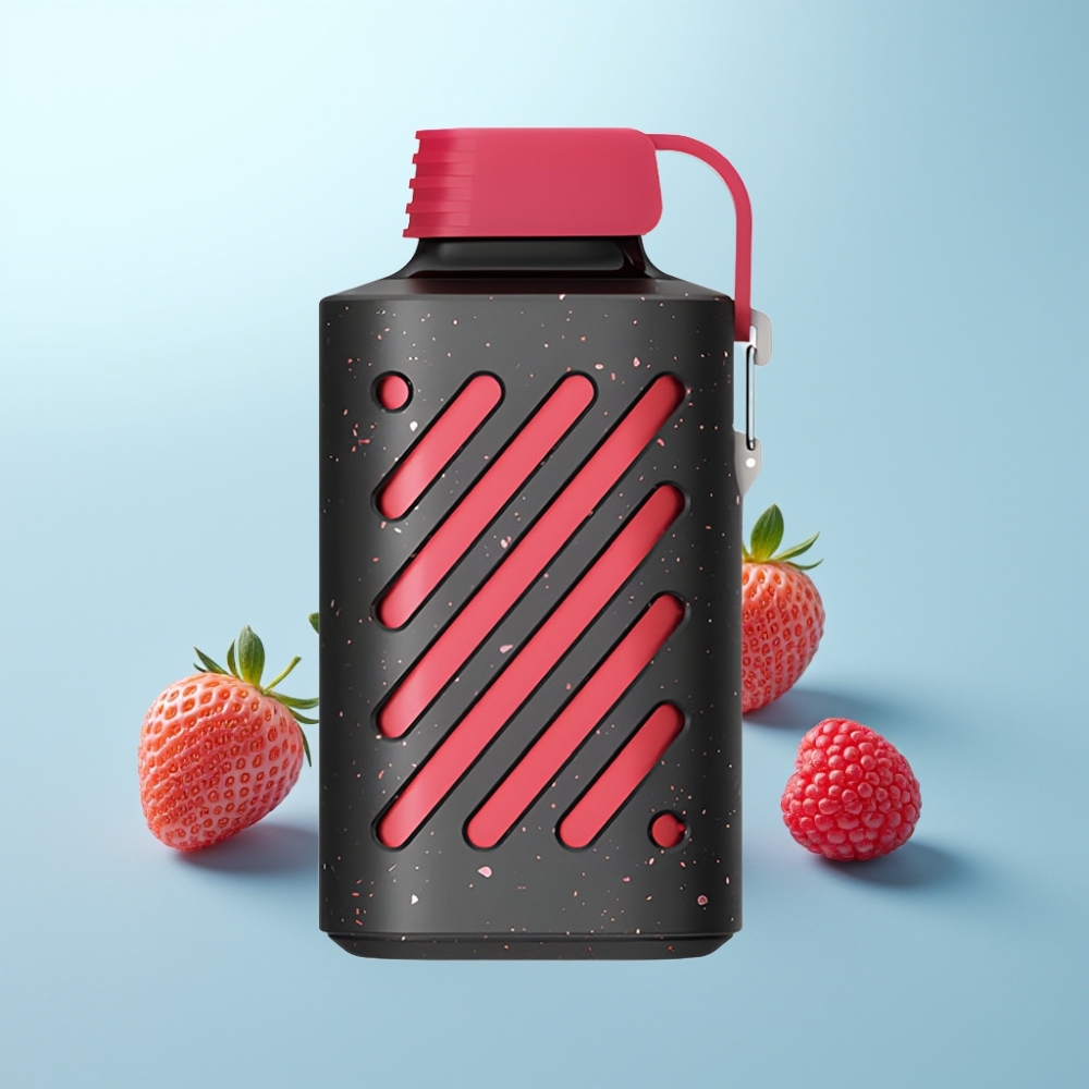 VOZOL GEAR 10000 Vape חד פעמי תות פטל עם 30 טעמים סוללה 500mAh