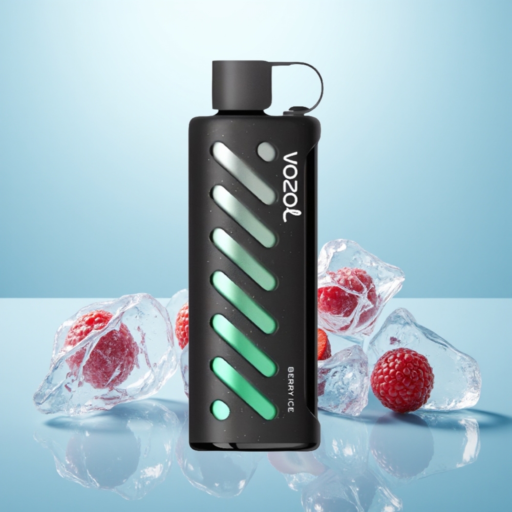 VOZOL Gear Shisha 25000 Puffs Dual Mesh Berry Ice 1000mAh 5mg/ml S.i.L.C Tech