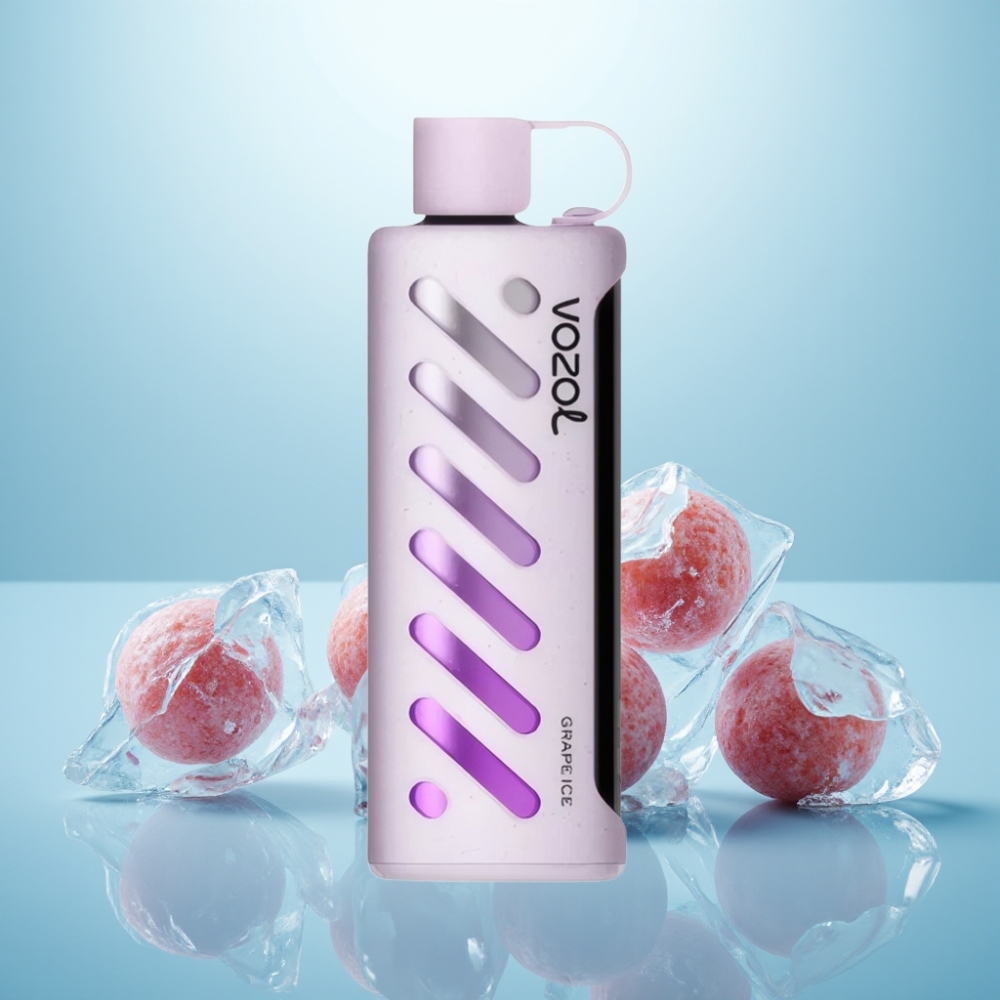 VOZOL Gear Shisha 25000 Puffs Dual Mesh Grape Ice S.i.L.C Tech 1000mAh