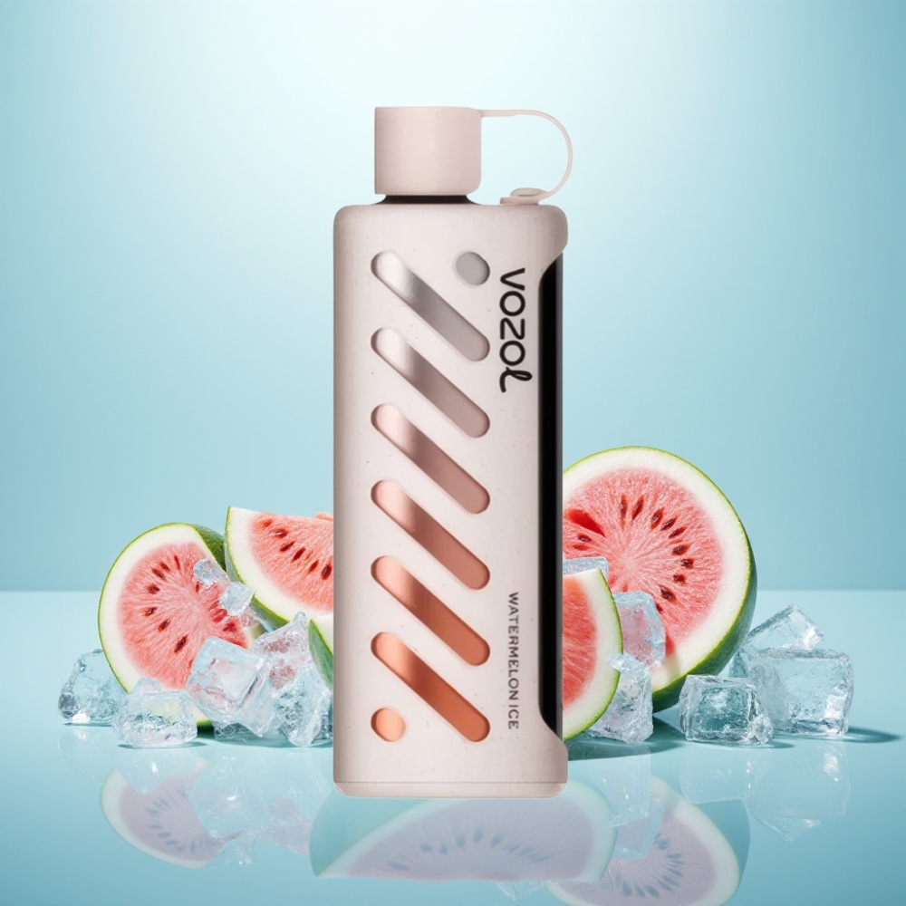 VOZOL Gear Shisha 25000 Puffs אבטיח קר Dual Mesh S.i.L.C Tech 1000mAh