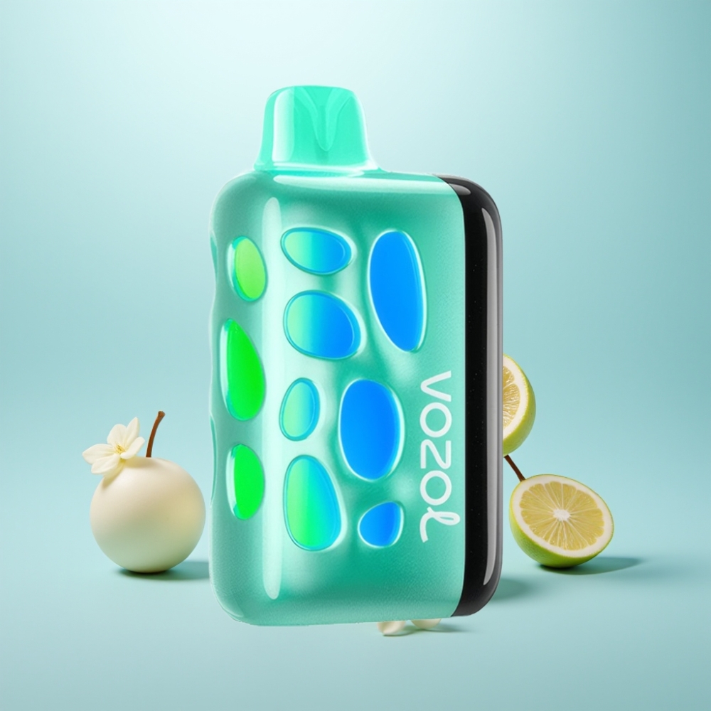 VOZOL RAVE 40000 Vape חד פעמי 1000mAh Battery Cool Mint 270° Vibrant Glow Beat-Synced Party Mode